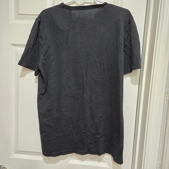 AG Adriano Goldschmied Black Ted T-Shirt Size Medium - Picture 9 of 10